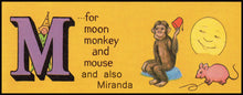 Load image into Gallery viewer, Personalised Vintage Alphabet birthday cards